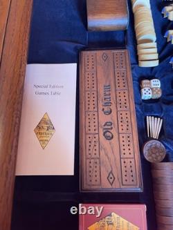 The Special Limited Edition Old Charm Games Table Very Rare FREE DELIVERY