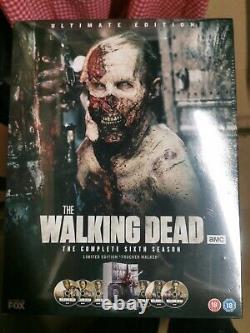 The Walking Dead Season 6 BLURAY Trucker Walker Boxset Very Rare
