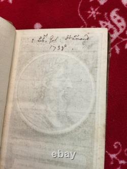 The Works Of Anacreon, VERY RARE 1735 EDITION, ANTIQUE, Sappho, Addison