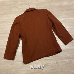 Thierry Mugler Edition Very Rare Vintage Wool Jacket Size 7a3, 8/10 Uk