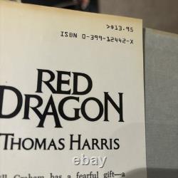 Thomas Harris RED DRAGON US 1st Edition 1st Printing 1981 very rare