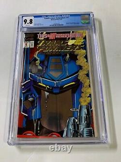 Transformers Generation 2 # 1 Cgc 9.8 Newsstand Edition Very Rare Marvel