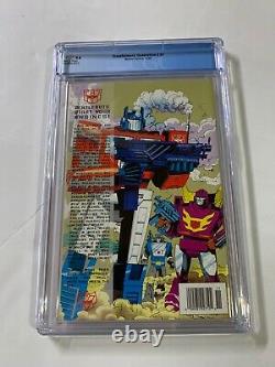 Transformers Generation 2 # 1 Cgc 9.8 Newsstand Edition Very Rare Marvel