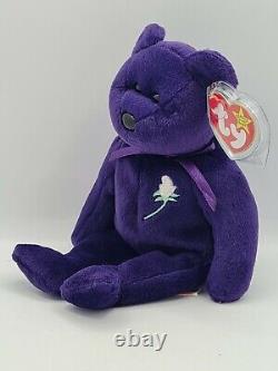 Ty PRINCESS DIANA BEANIE BABY 1997 1ST EDITION MADE IN INDONESIA P. E VERY RARE