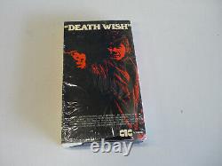 UK VHS CIC first edition Death Wish Charles Bronson very rare