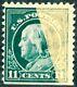 Us Stamp Scott # 473 Dark Green 11cent Franklin /variant Stamp Are Very Rare