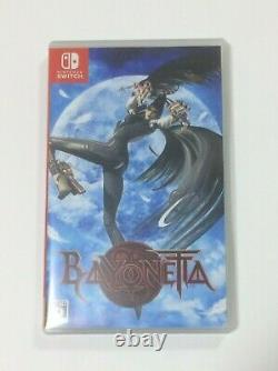 USED Bayonetta Nintendo Switch game JAPAN import Very Rare from Climax Edition