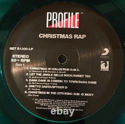 V. A. Christmas Rap Red & Green Vinyl Edition Very Rare