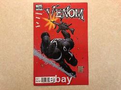 VENOM # 2 (2011) Vol 2 RED 2nd Print Variant VERY RARE & HTF VF+/NM