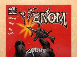 VENOM # 2 (2011) Vol 2 RED 2nd Print Variant VERY RARE & HTF VF+/NM