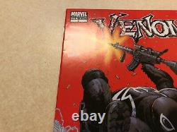 VENOM # 2 (2011) Vol 2 RED 2nd Print Variant VERY RARE & HTF VF+/NM