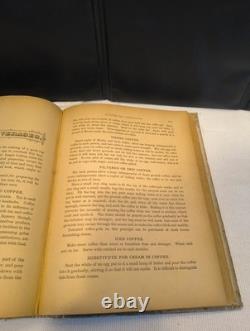VERY RARE! 1st Edition Antique White House Cookbook Gillette & Peale 1887-1889