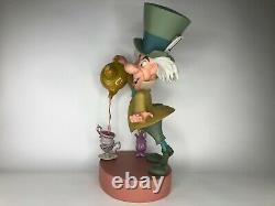 VERY RARE 2005 Disney Mad Hatter Big Figure Limited Edition MINT CONDITION