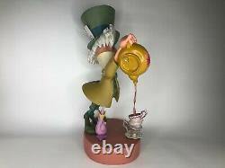 VERY RARE 2005 Disney Mad Hatter Big Figure Limited Edition MINT CONDITION