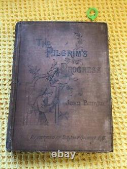 VERY RARE ANTIQUE ILLUSTRATED EDITION, John Bunyan The Pilgrims Progress