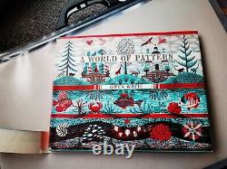 VERY RARE BOOK COLLECTIBLE A WORLD OF PATTERN GWEN WHITE 1961 2nd EDITION