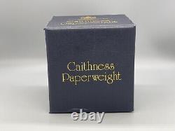 VERY RARE Caithness LIMITED EDITION Paperweight Floral Tribute + ORIGINAL Box