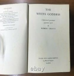 VERY RARE Edition THE WHITE GODDESS by Robert Graves