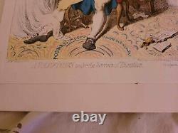 VERY RARE, James Gillray, LIMITED NUMBERED EDITION PRINT, Prince Of Wales