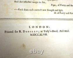 (VERY RARE) Joseph Spence, Polymetis, 1747, First edition