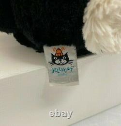 VERY RARE Limited Edition 2017 Jellycat Medium Bashful Dutch Black/White Bunny