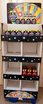 VERY RARE Marmite Elton John Aids Foundation limited edition Display Stand