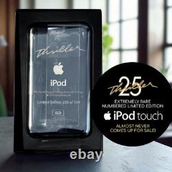 VERY RARE Numbered Limited Edition Michael Jackson Thriller 25 iPod touch