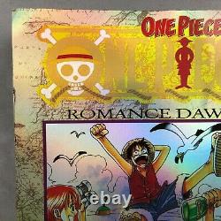 VERY RARE One Piece Vol 1 Romance Dawn Limited Edition Metallic Gold Manga #3978