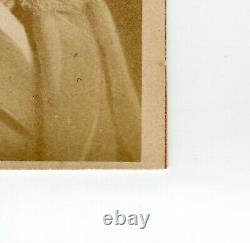 VERY RARE, Photo mini Cabinet Card Young Leo Tolstoy, 1880s, Lifetime edition