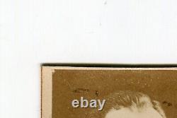 VERY RARE, Photo mini Cabinet Card Young Leo Tolstoy, 1880s, Lifetime edition