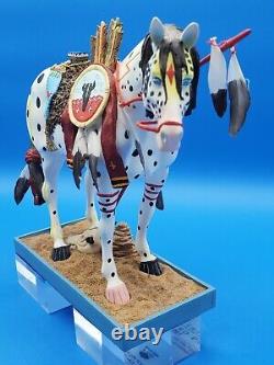 VERY RARE RETIRED Trail Of Painted Ponies War Pony Pre Edition #0901