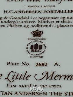 VERY RARE Royal Copenhagen LIMITED EDITION (No 2682)'Little Mermaid' Plate