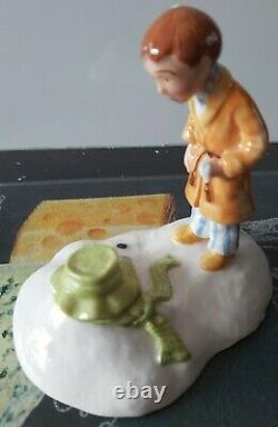 VERY RARE! Royal Doulton The Snowman and James Limited Edition The Journey Ends