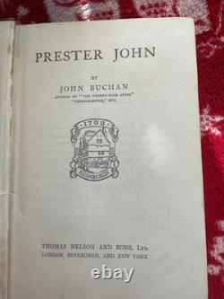 VERY RARE SIGNED ED, Prester John, John Buchan, 1910, 1st edition