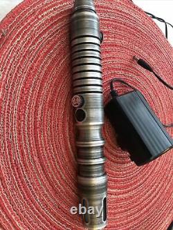 VERY RARE Saberforge Weathered Consular Champion Edition Lightsaber Red