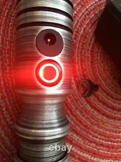 VERY RARE Saberforge Weathered Consular Champion Edition Lightsaber Red