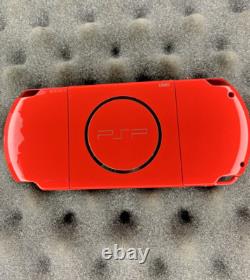 VERY RARE Sony PSP 3000 (God of War Edition) + New Battery + New Charger M0577