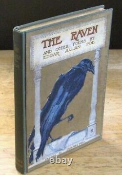 VERY RARE THE RAVEN BY EDGAR ALLEN POE (1910) FIRST EDITION-Very Good Condition