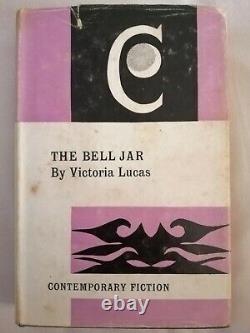 VERY RARE- The Bell Jar Victoria Lucas/Sylvia Plath- 2nd British Edition 1964