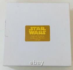 VERY RARE USPS Limited Edition Star War Stamp Pin Set 1 of 400 made