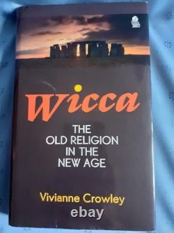 VERY RARE WICCA VIVIANNE CROWLEY HARDBACK + DUST JACKET 1st EDITION