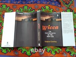 VERY RARE WICCA VIVIANNE CROWLEY HARDBACK + DUST JACKET 1st EDITION