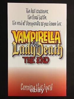 Vampirella Vs Lady Death 1 Variant Virgin Very Rare Ashcan Harris Montly 26