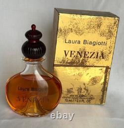 Venezia Laura Biagiotte EDP 75ml For Her, Vintage Version Very Rare And Genuine