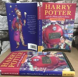 Very RARE 1st Edition 2nd Print The Philosopher's Stone Harry Potter Hardback