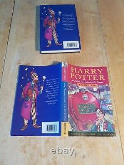 Very RARE 1st Edition 2nd Print The Philosopher's Stone Harry Potter Ted Smart