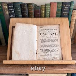 Very Rare 1651 First Edition -The Institutes of the Lawes of EnglandJohn Cowell