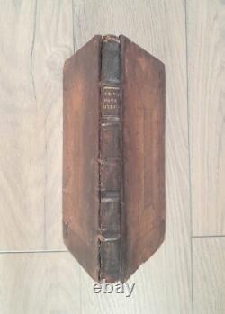 Very Rare 1702 Book, Pliny's Panegyrick, Upon The Roman Emperor Trajan, 1st
