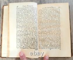 Very Rare 1702 Book, Pliny's Panegyrick, Upon The Roman Emperor Trajan, 1st