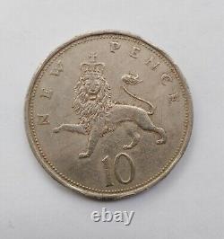 Very Rare 1970 NEW PENCE First Edition Coin Queen Elizabeth II